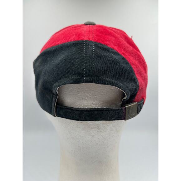 Walker Texas Ranger Cast & Crew Snap Back 90s Black White Red Swirl Adjustable - Picture 4 of 8